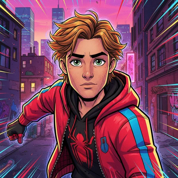 Spider Verse Style