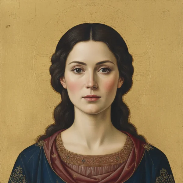 Tempera Portrait