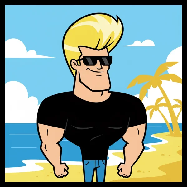 Johnny Bravo Style