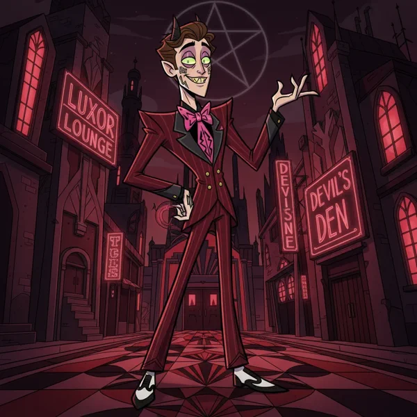 Hazbin Hotel Style