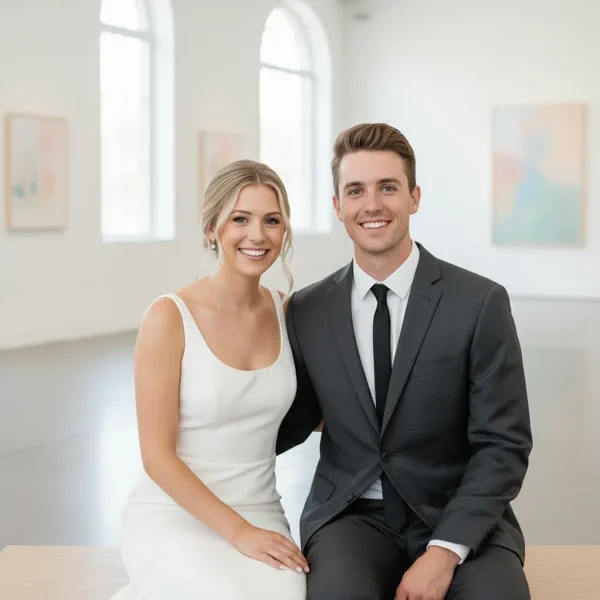 Modern Minimalist Wedding