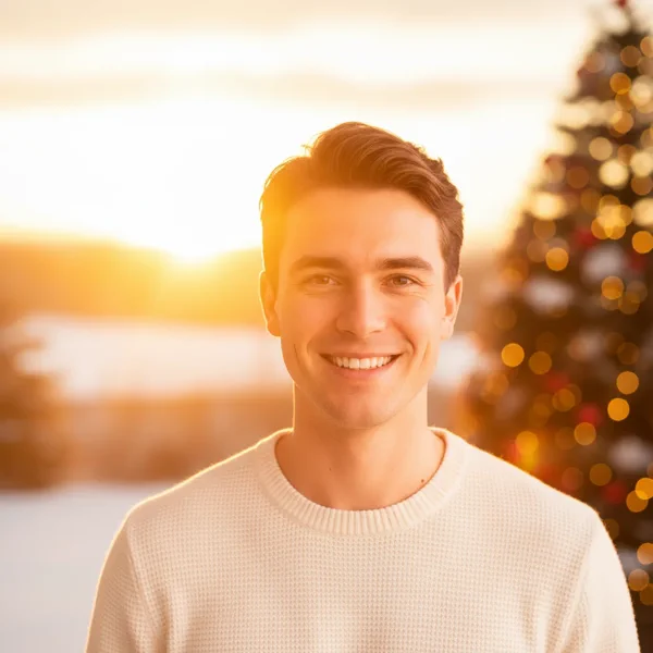 Christmas Golden Hour