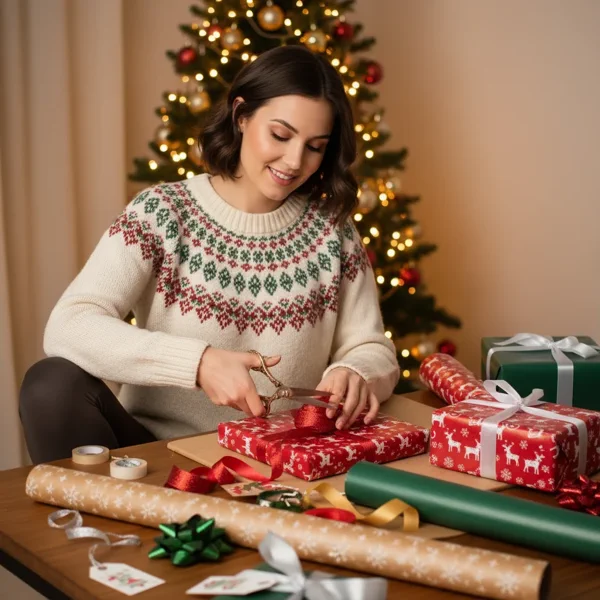Wrapping Christmas Gifts